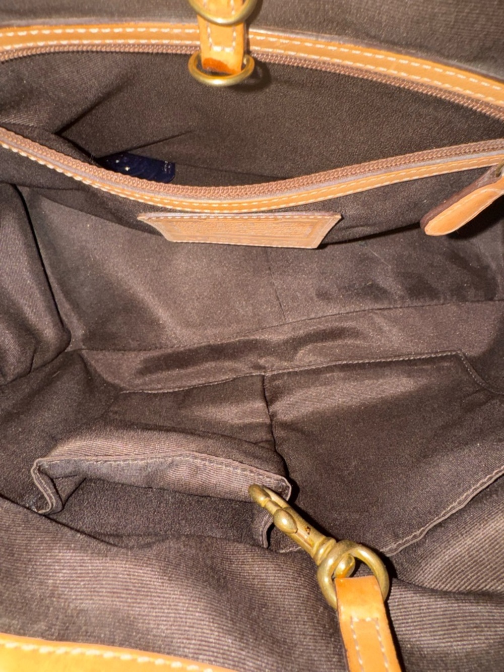 Coach Signature Tote & Wallet Set (Brown/Khaki) – Matching Bundle - Picture 14 of 16